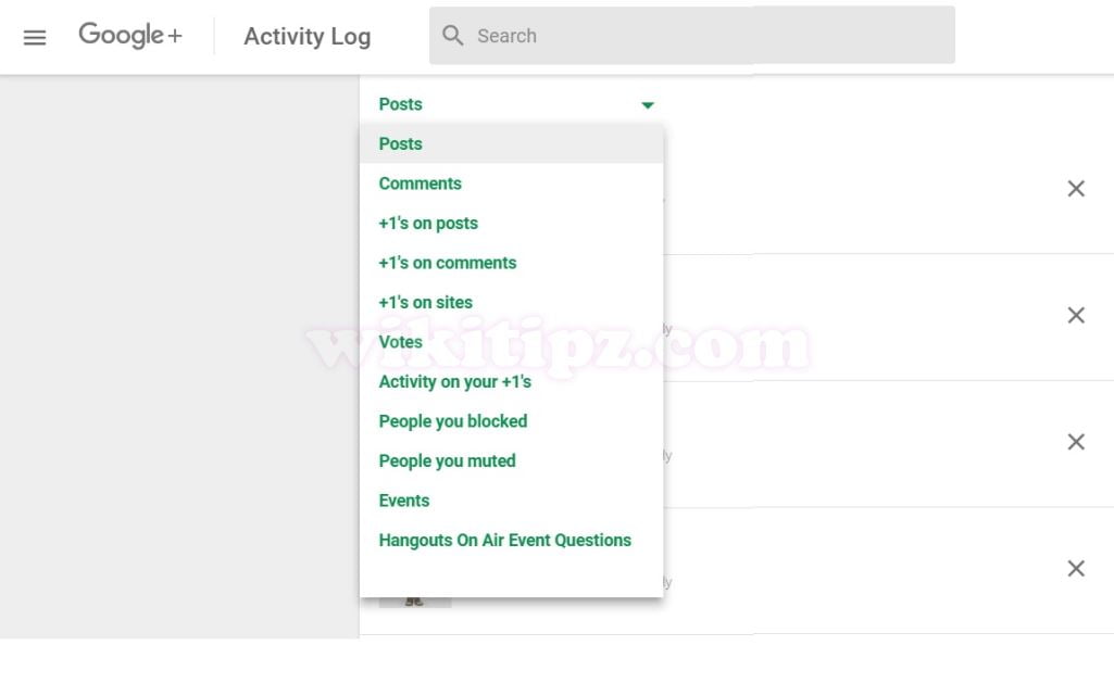 Scripts Delete All Google+ Activities Scripts Delete All Google+ Activities